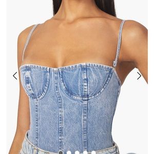 Weworewhat Underwire Indigo Comfort Corset - 2 / Super Light × 1